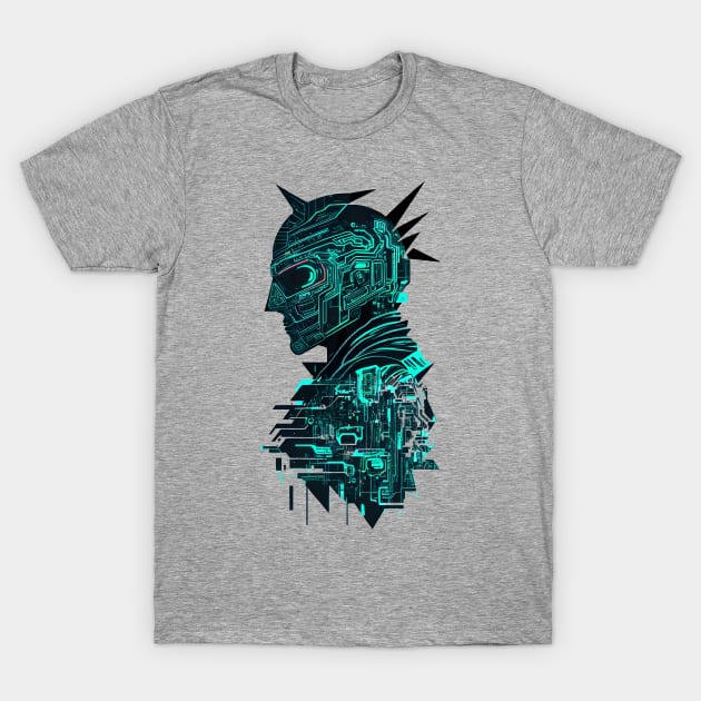 Cyberpunk motherboard cpu T-Shirt by Ravenglow